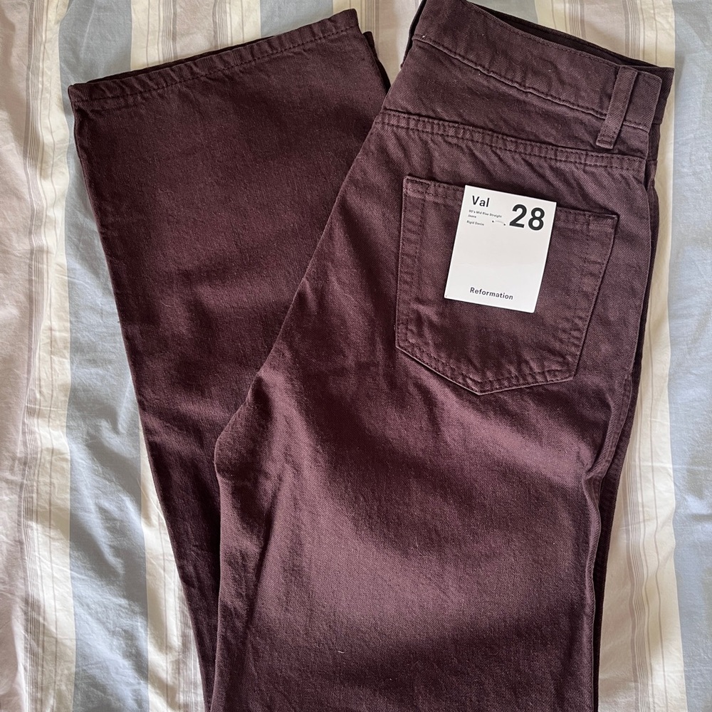 Reformation Val 90s High-Rise Straight Jeans